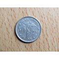 Belgium 1922 50 Centime Belgique (French Text) ...