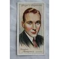 1934 Players Film Stars 2nd Series No. 32 Dougl...