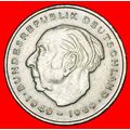 Ⰶ HEUSS (1884-1963):GERMANY★2 MARKS 1973D BAVAR...