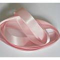 2m x 15mm pale pink satin ribbon
