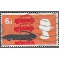1966 British Technology, 6d, British Motor Cars...