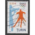 FRA 2006 53c 'WINTER OLYMPICS - TURIN' FINE USE...