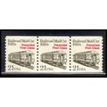2265 21c Mail Car Fine MNH Dry Gum PNC 1/3 KA9105