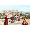 Greece Greek Fashion Folklore Dance Singers Old...