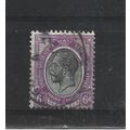 SouthAfrica.SG11 6d Black and Violet.Fine Used....