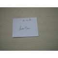 Andre Flynn (The Muskeeters) hand signed RARE *...