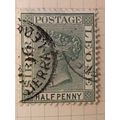 Sierra Leone QV 1884 ½d Dull Green Used Stamp S...