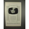 1926 Howard Watch Ad