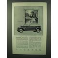 1926 Packard Cars Ad - Performance
