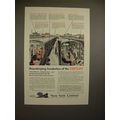 1944 New York Central Train Ad - Housekeeping Headaches