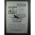 1955 TCA Airlines Viscount Ad - So Restful