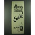 1977 High & Dry Gin Ad - Eureka