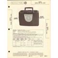 ZENITH model J402 portable AM radio receiver Sa...