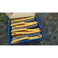 22 X brand new hilka 4 row steel wire hand brus...