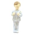 Julian Small Boy Dressed in Blue Ornament Figur...