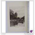 THE CATHEDRAL', CEVENNES, FRANCE, Book Illustra...