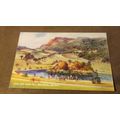 Valentines Art Colour Postcard -Pond & Cave Hil...