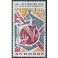 Centenary of UPU - Andorra French 1974 - F H - ...