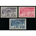 FSAT TAAF Intl Geophysical Year 3v 1957 MNH SG#...