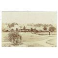 Essex postcard Halstead Town from Recreation Gr...