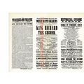 Theatre (Richard II) & What's On, Advert, 1857,...