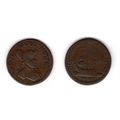 Great Britain. Earl Howe Farthing 1794. dy17329