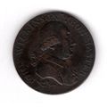 Great Britain. Wilkinson Halfpenny 1790. dy16285