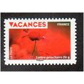 FRA 2009 (56c) 'VACANCES - POPPY' FINE USED (EB...