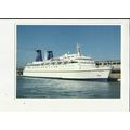 Festival Cruises MV THE AZUR Postcard by CT (055)