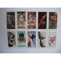 Assorted Lot of 10 1979 Brooke Bond Tea cards O...