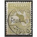 Australia 1915 SG37da 3d Olive-Green Fine Used ...