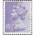 GB, Queen Elizabeth Machin, light violet 1981, ...