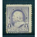 219 1c Benjamin Franklin Barely Clears MHR M01865