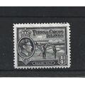 Turks&Caicos.SG194 1/4d Raking Salt (Black).Fin...