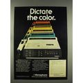 1976 Dictaphone Dictation Machine Ad - Dictate ...