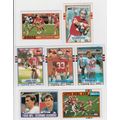 1989 Topps Football San Francisco 49ers team se...
