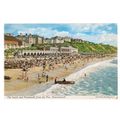BOURNEMOUTH SANDS AND PROMENADE. used vintage p...