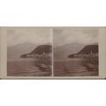 Lake Como, Italy, May 1927 - Vintage Stereoview...