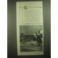 1945 Dictaphone Electronic Dictation Ad - Control center for management