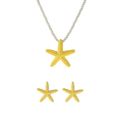 Big Starfish Star Necklace And Earrings Summer ...