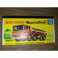 Matchbox - No10 Pipe Truck - SF Orange Replica box