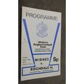1974 Rugby Football League programme - Widnes v...