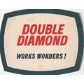 BEER MAT - IND COOPE BREWERY - DOUBLE DIAMOND -...