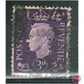 GB stamps 1937-47 KGV1 - 3d violet SG467 perfin...