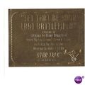 STAR TREK THE ORIGINAL SERIES 'GOLD PLAQUE' car...