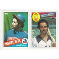 Two 1985 Topps baseball Harold Baines cards 249...