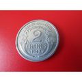 1947 FRANCE TWO FRANCS FREE POST. Q