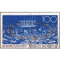 GERMANY, Council of Europe 40 years, blue 1989,...