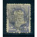 Used 212 1c Benjamin Franklin Barely Clears M01334