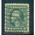 Used 405 1c George Washington Fine Plus A08716